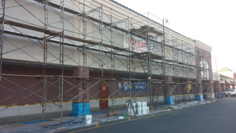 The Giant Food Store in Lower Saucon Township, pictured undergoing renovations on Nov. 10, 2014.