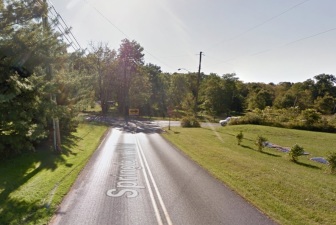 Springtown Hill Road in Lower Saucon Township (Google Street View screen shot)