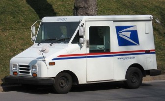A common type of United States Postal Service mail truck (FILE PHOTO)