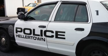 Hellertown Police Car Assault