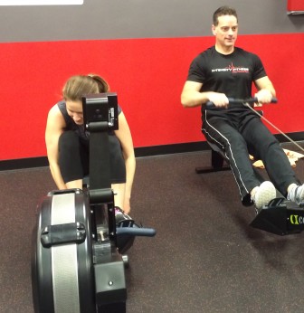 N-Tensity Fitness is a small gym that's locally-owned by Eileen and Nick Barone (pictured).