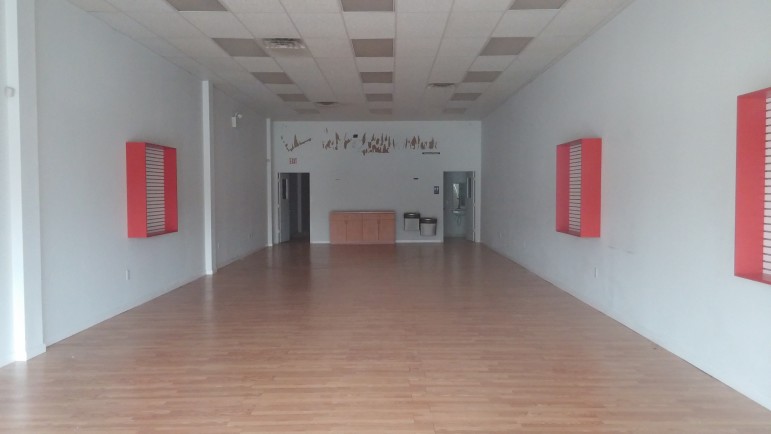 The interior of 13 Main St., which is a storefront in the Shoppes at Hellertown.