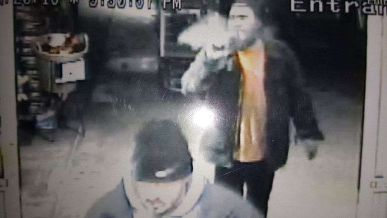 Surveillance footage of two alleged shoplifters leaving Giant Food Store, 1880 Leithsville Road, Hellertown, on March 20, 2015