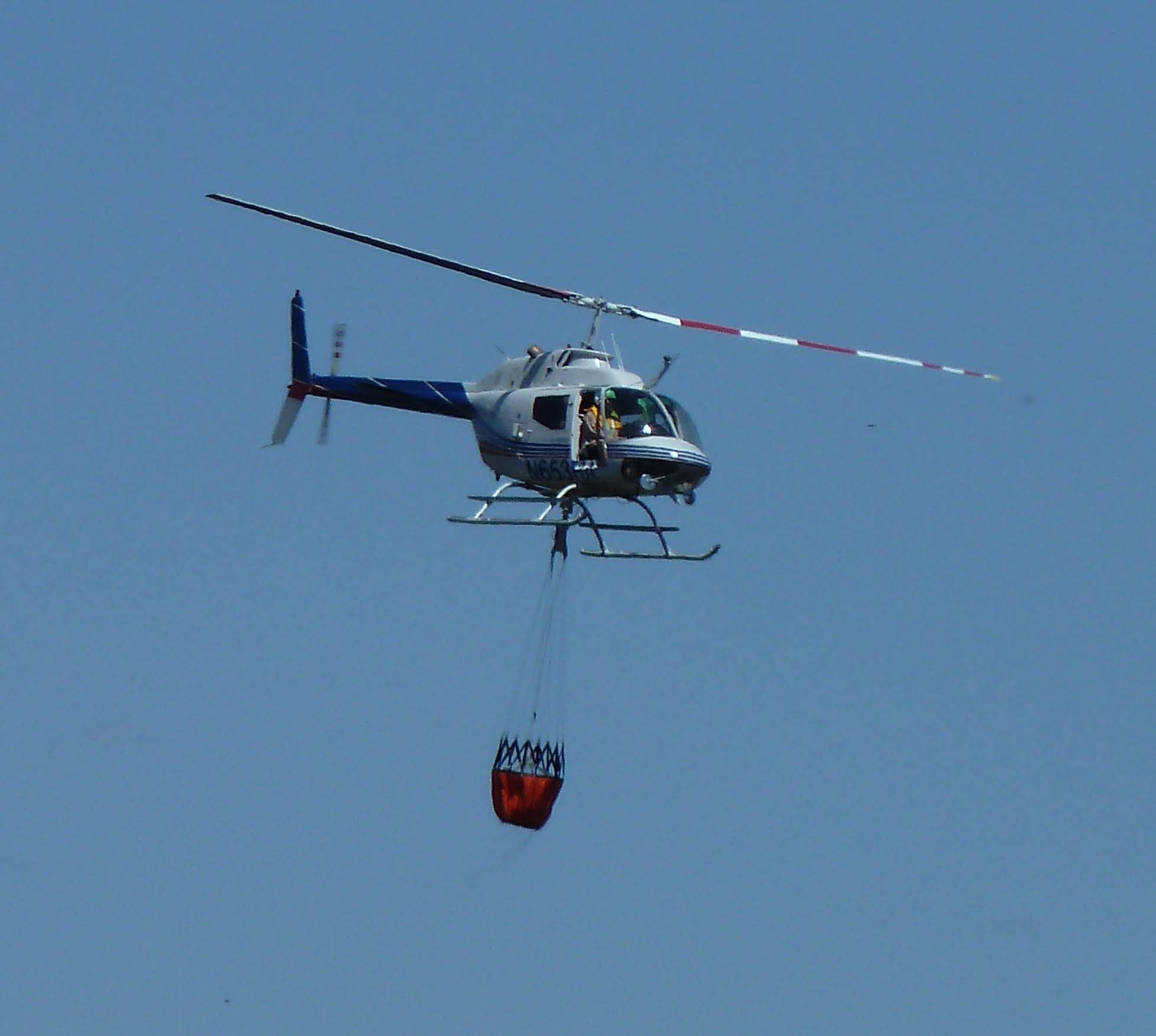 Helicopters Called to Help Battle Large L. Saucon Brush Fire | Saucon ...