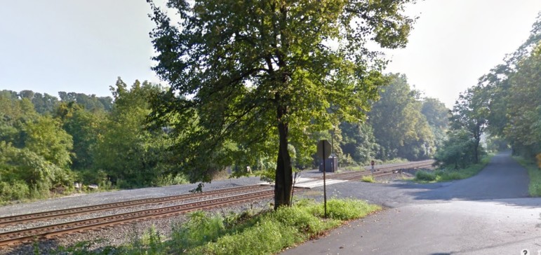 Railroad tracks in the 2500 block of Redington Road, Lower Saucon Township