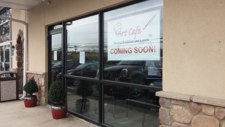 The Art Cafe is located in Black River Plaza shopping center at Rt. 378 and Black River Road in Lower Saucon Township.