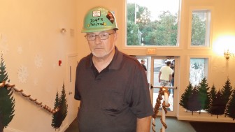 Roger Malitzki Sr. of Bethlehem Township spoke about his 31-year career at Bethlehem Steel at Steel City Mennonite Church in Lower Saucon Township, where he is a member.