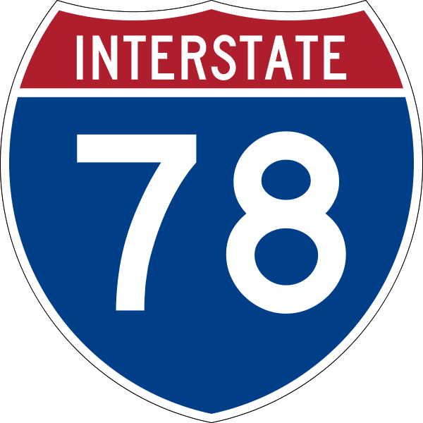 I78 I-78 Interstate 78 delays
