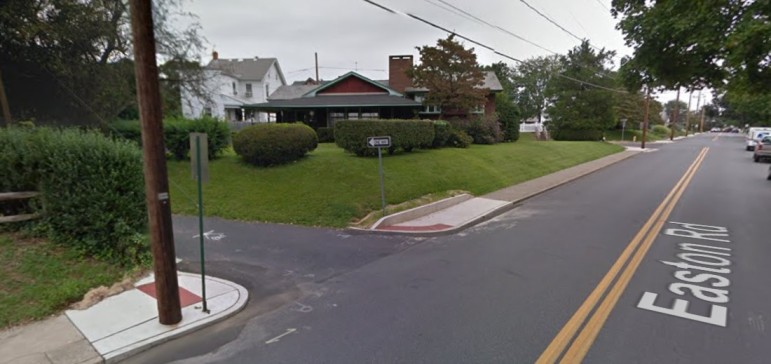 The intersection of Easton Road and Fehr Alley was the scene of suspicious activity on Tuesday, July 21, 2015, according to Hellertown Police