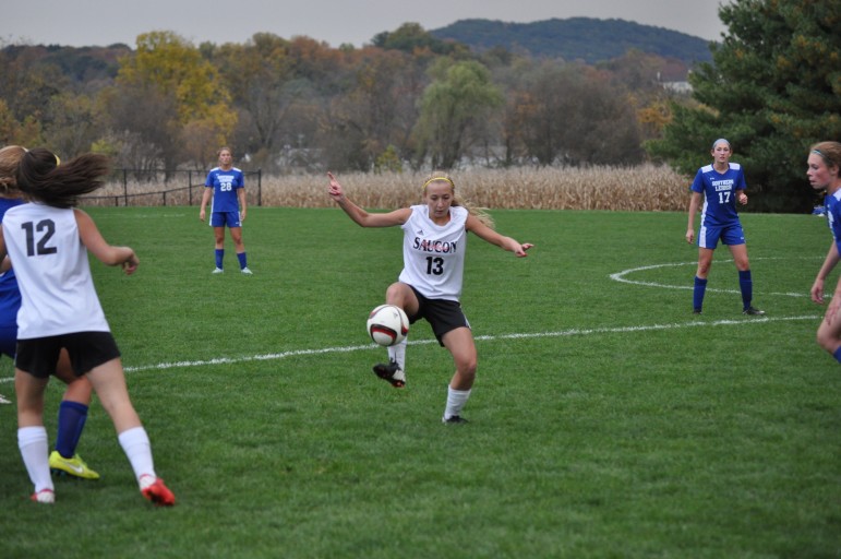 Jessie Evans putting on a in the Panther win against Southern Lehigh