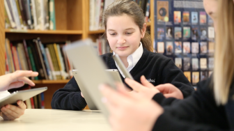 St. Michael the Archangel School recently introduced a 1:1 iPad program to put cutting-edge technology in the hands of all its students. The school will host an open house and information session at its Elementary School Campus on Oct. 28.