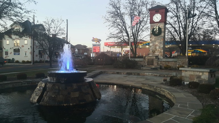 As of 5 p.m. Monday the temperature in Hellertown was just 21 degrees according to the thermometer outside National Penn Bank on Main Street.