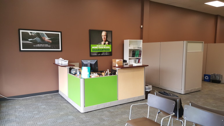 The new H&R Block office in Hellertown is bigger, brighter and more comfortable.