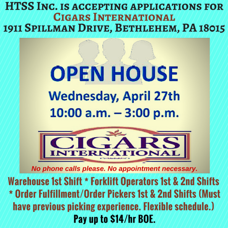 Cigars Intl Open House 4.27.16