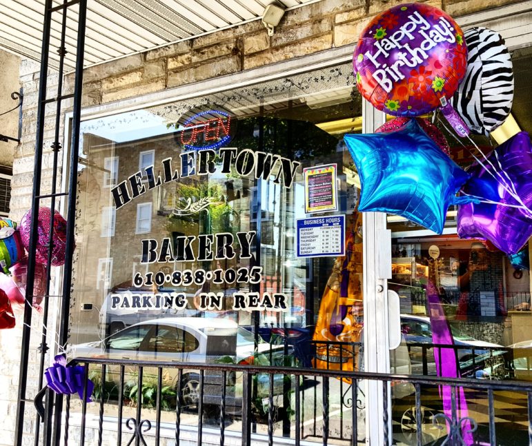 Balloons welcomed guests to the Hellertown Bakery's ribbon-cutting ceremony Saturday.