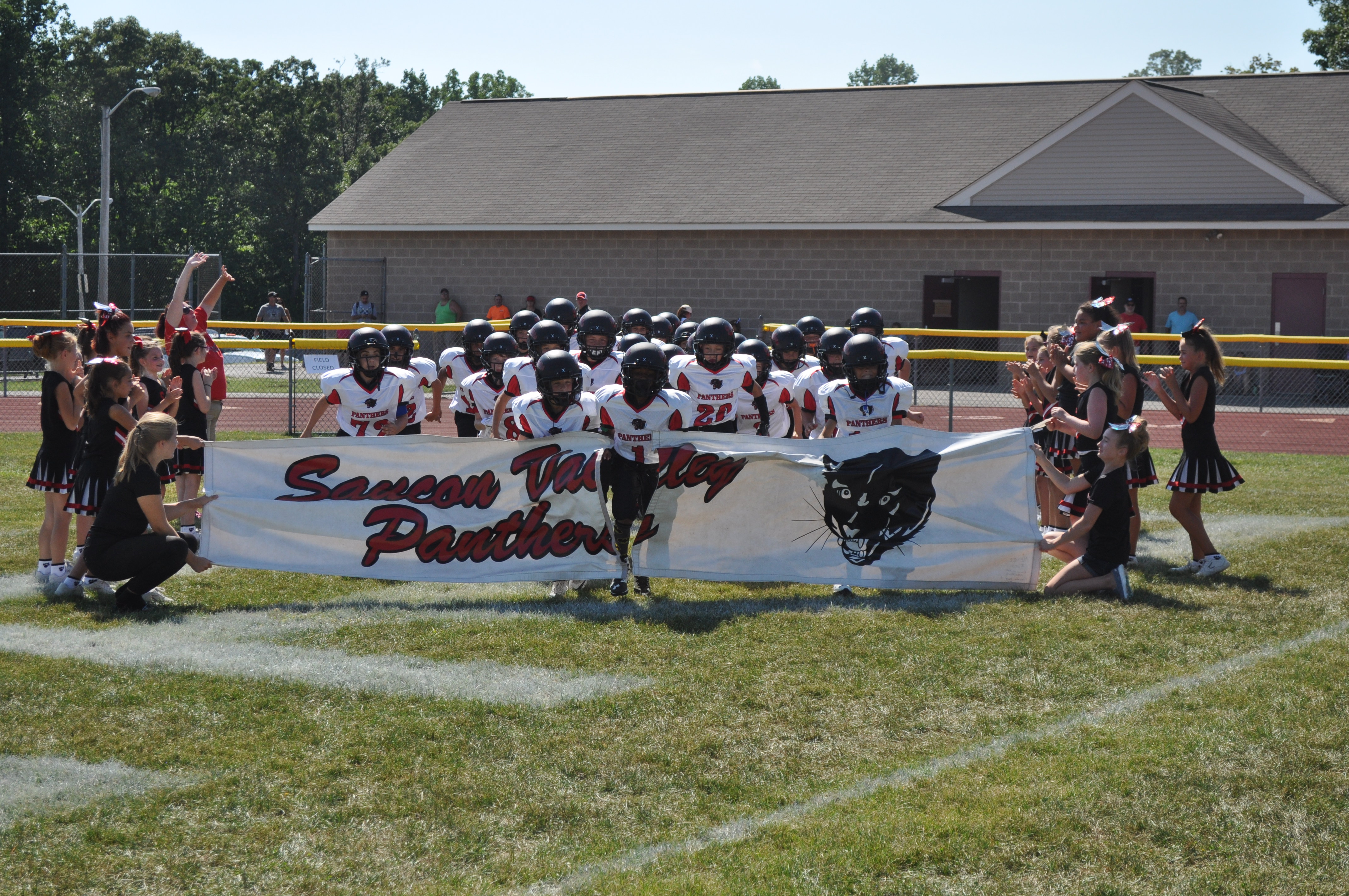 The panthers take the field!