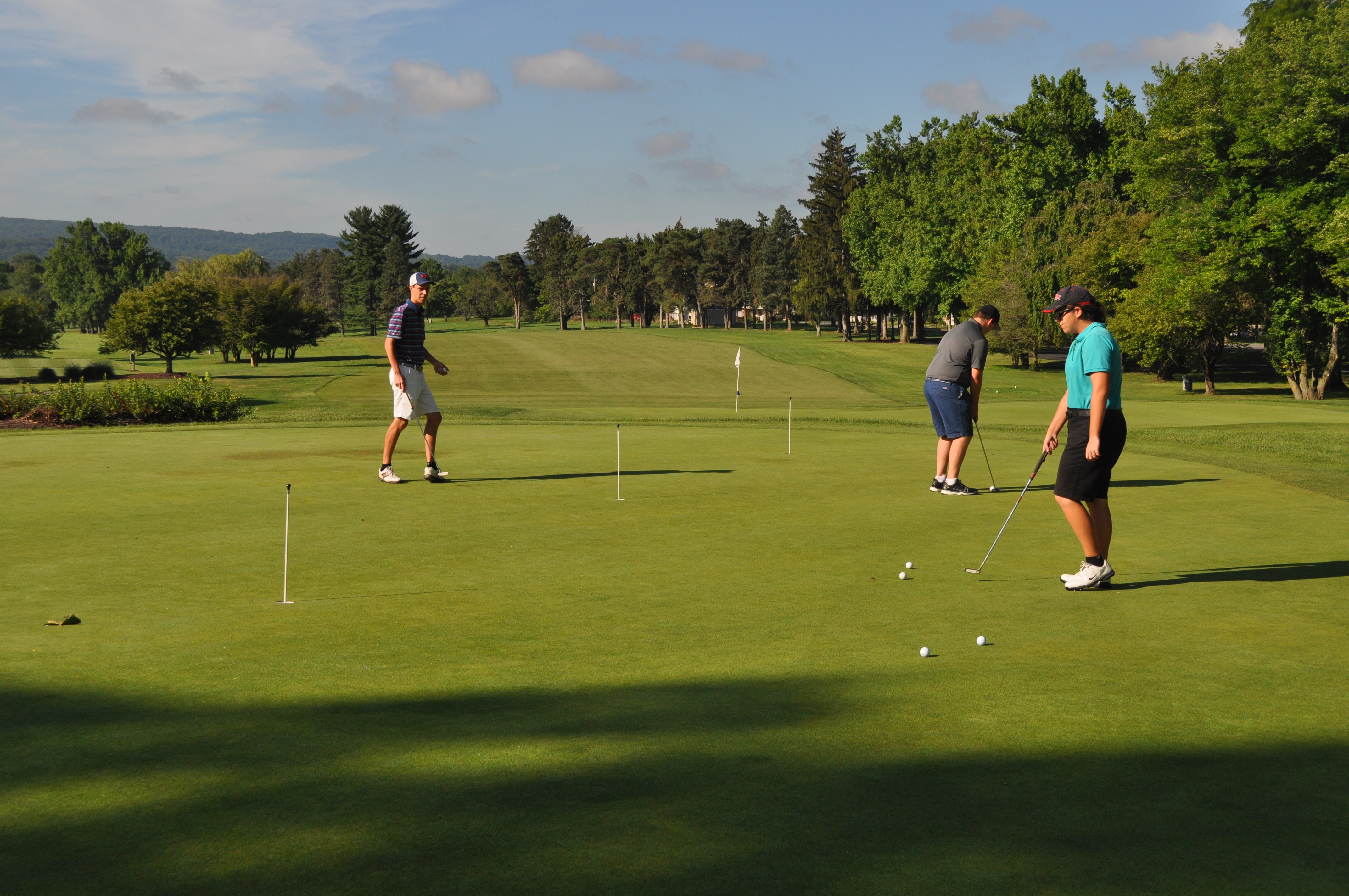 SVHS golfers including Thomas Coakley, Sophia Israel and Bobby Mateff hit the links at Silver Creek for 9 holes on "The Hill."