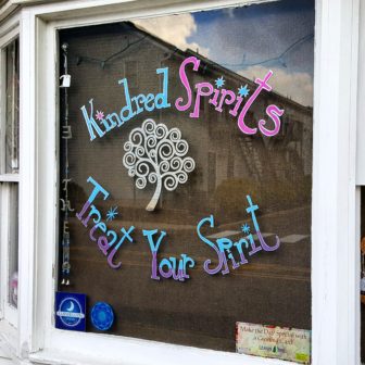 Kindred Spirits Books and Gifts is located at 66 W. Water St., Hellertown, Pa.
