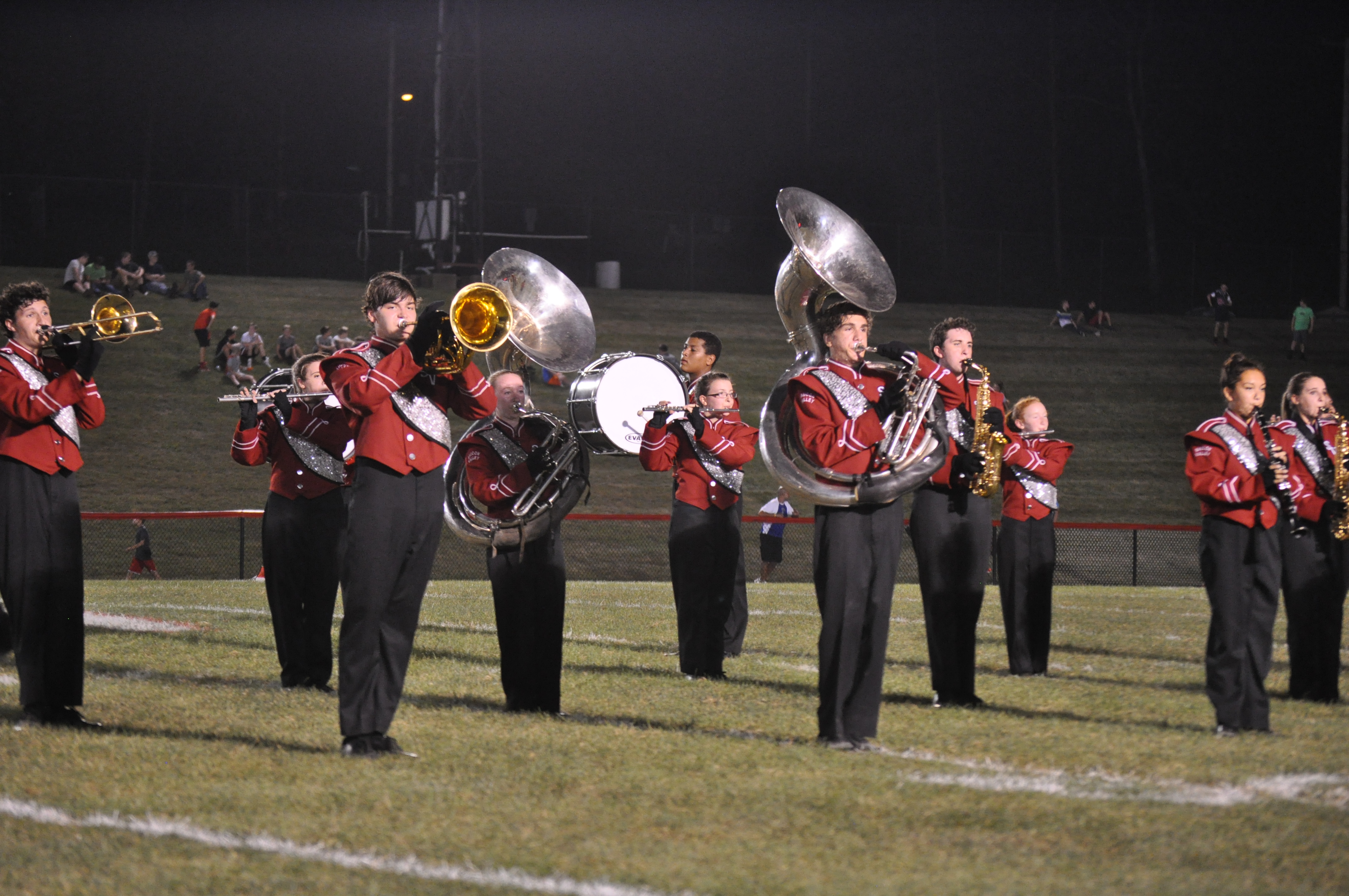 The Saucon Valley Marching band did not disappoint at the Panthers home opener.