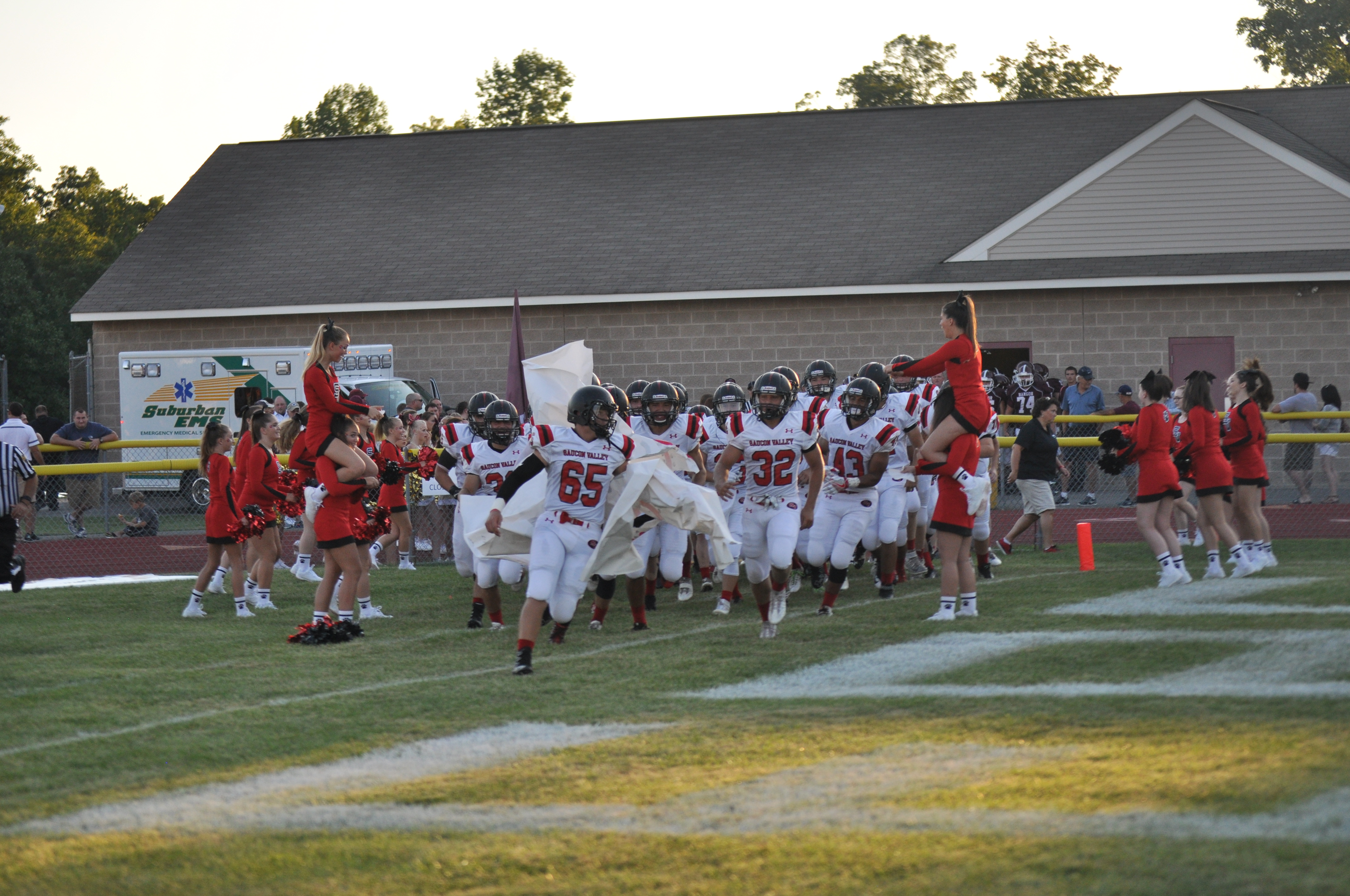 Here come the Panthers!