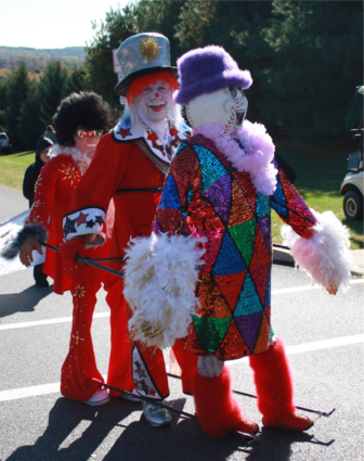 Pitstop the Clown will again appear in the Saucon Valley Spirit Parade.