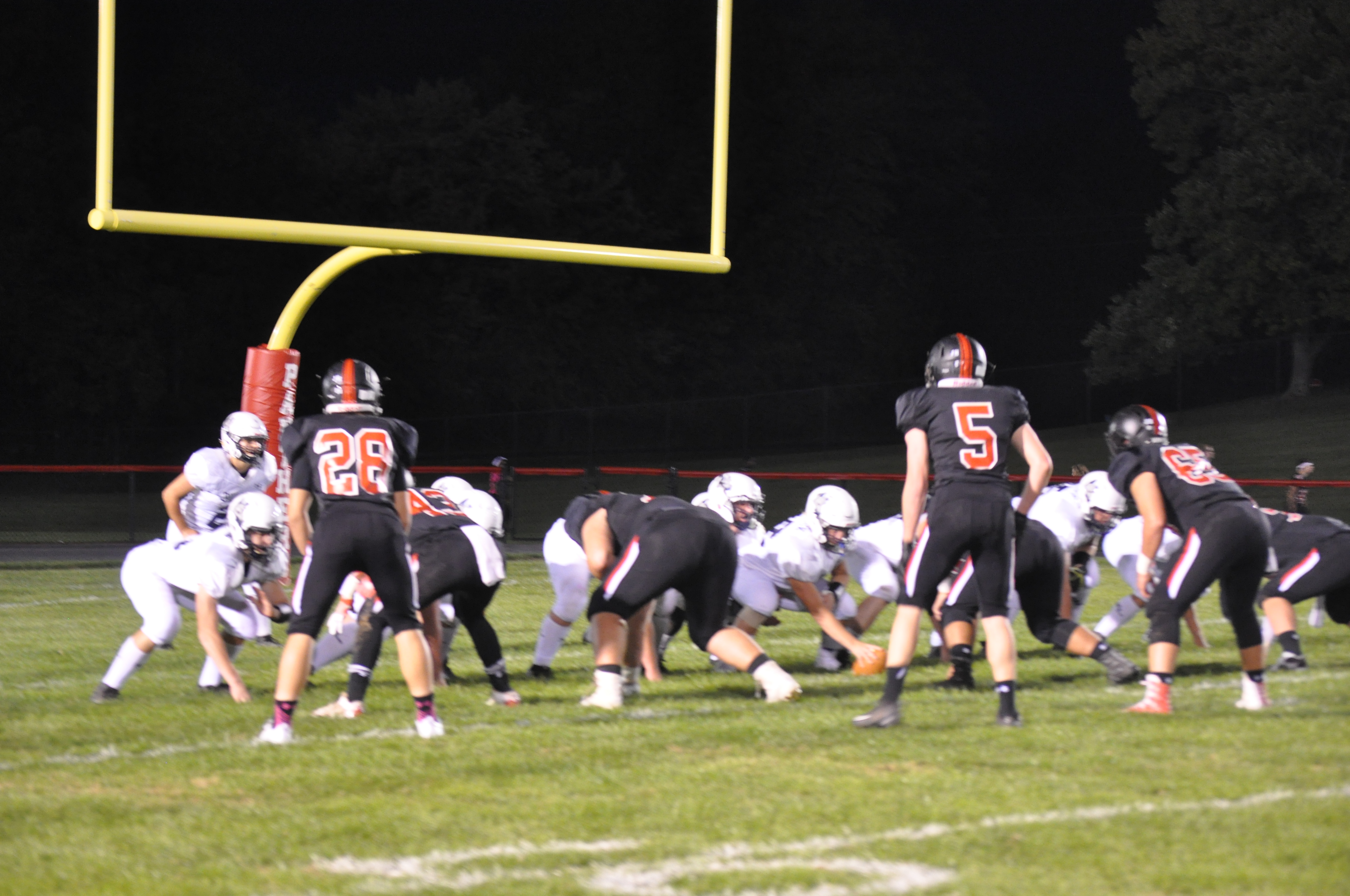 Panther kicker Josh Snead pinned the Bulldogs deep.