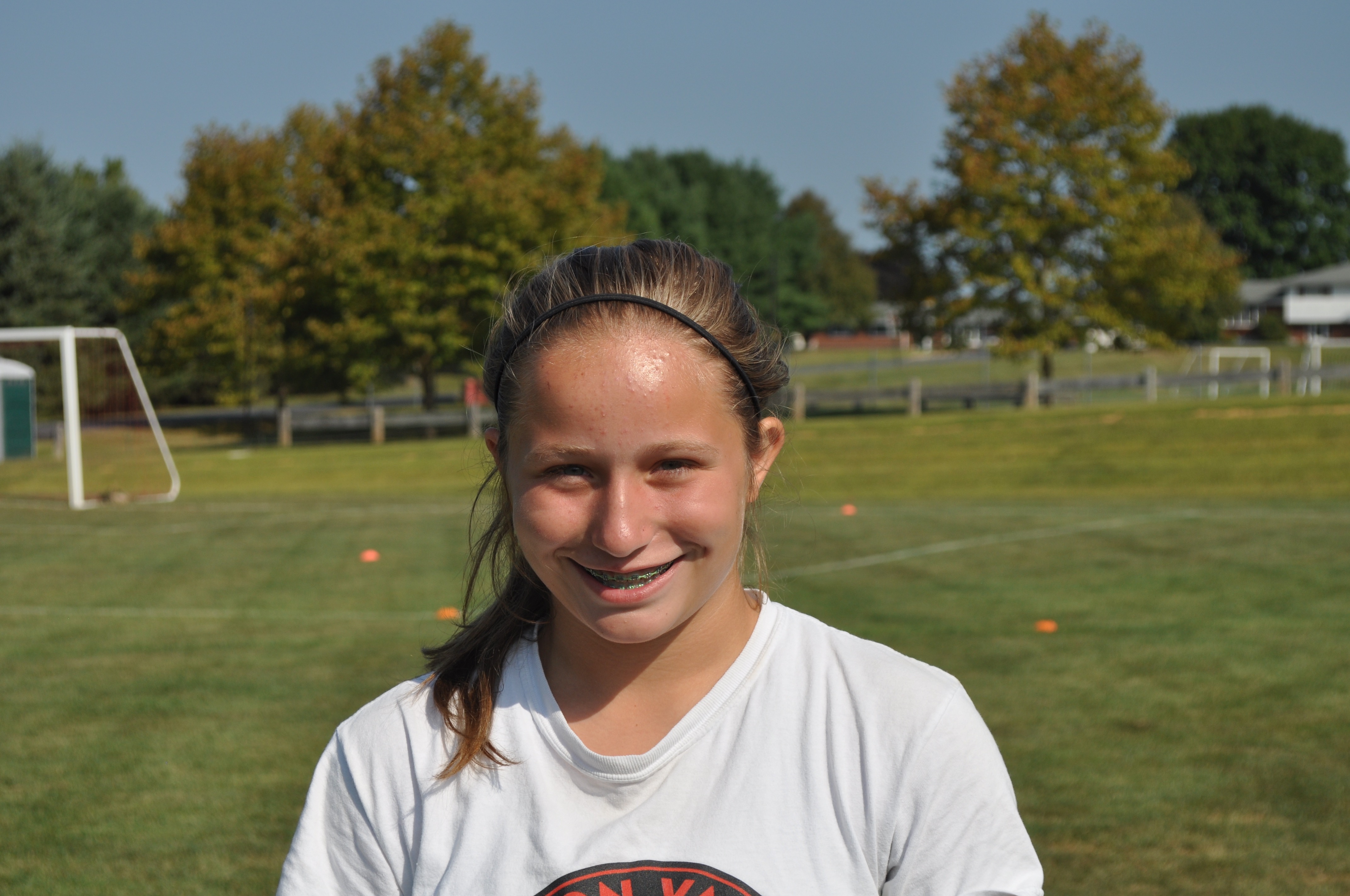 Saucon Valley goalkeeper Zoe Zaharakis