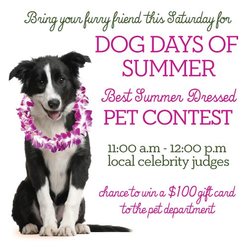 Celebrate ‘Dog Days of Summer’ With Pet-Friendly Fun, Deals at ...