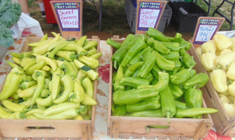 SVFM peppers market support