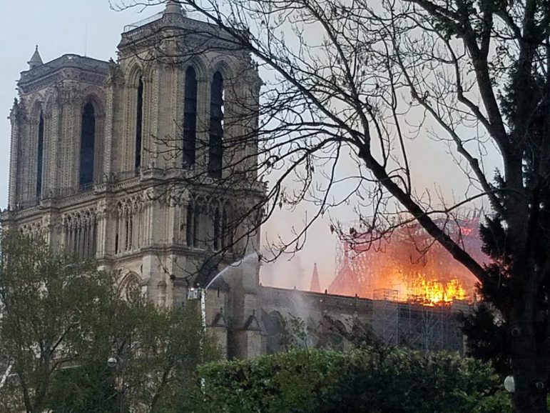 Cathedral Notre Dame Fire Paris