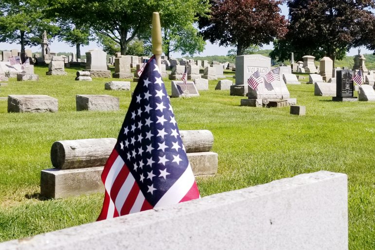 Memorial day flags