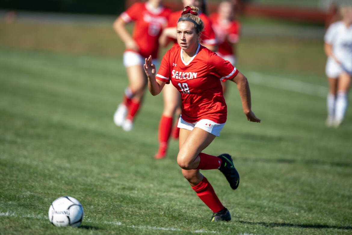 Saucon Valley Girls Soccer Team Takes on Salisbury Falcons Video