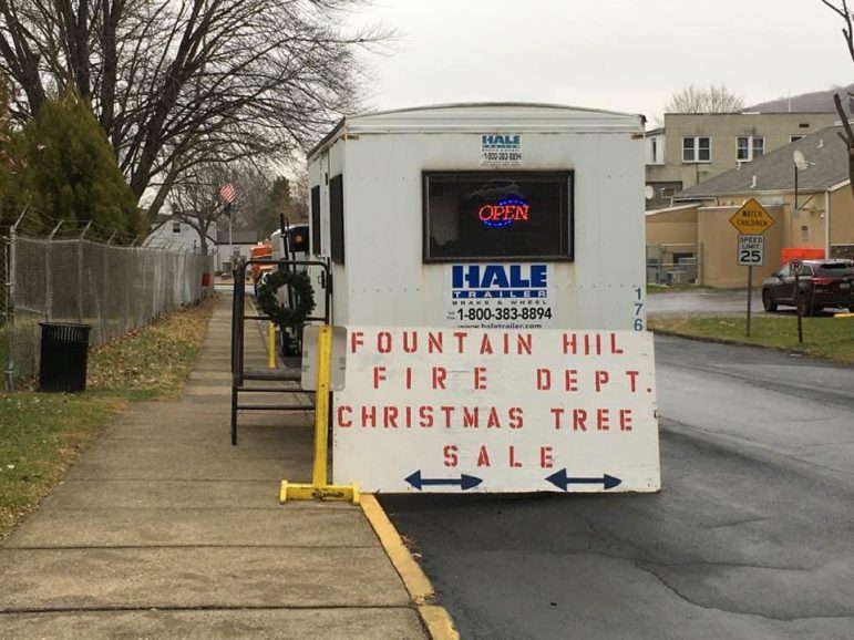 Fountain Hill Fire Department Tree Sale