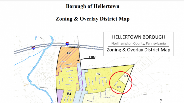 Hellertown ZHB grants appeal of rezoning decision