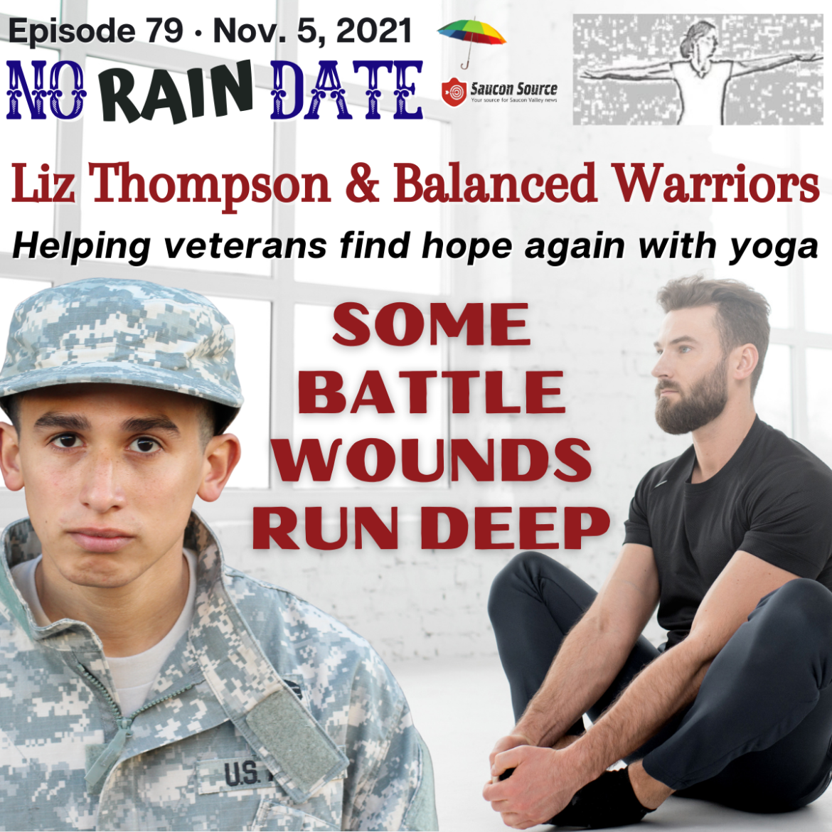 No Rain Date Yoga PTSD Liz Thompson