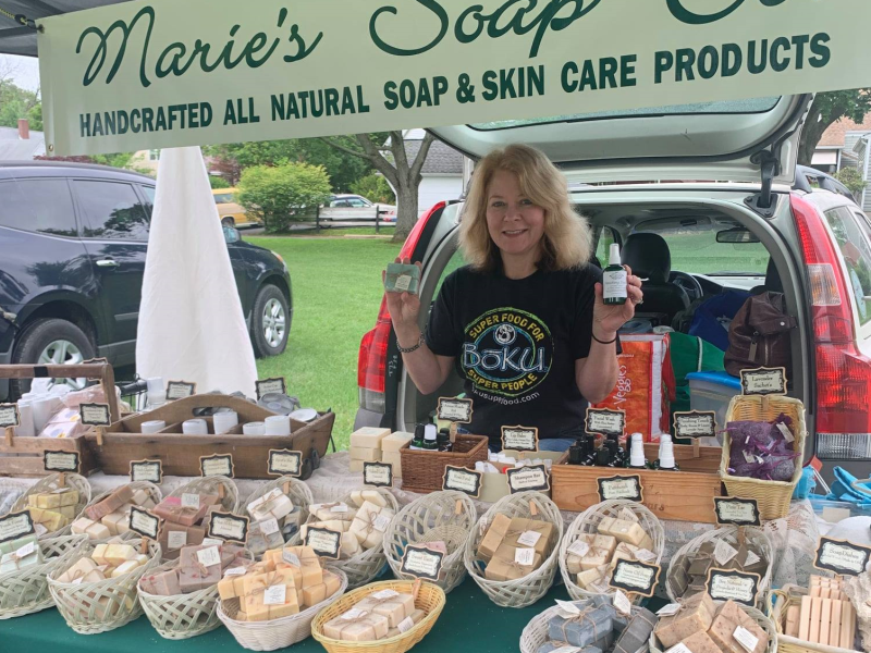 Maries Soaps 1 Saucon Valley Farmers Market