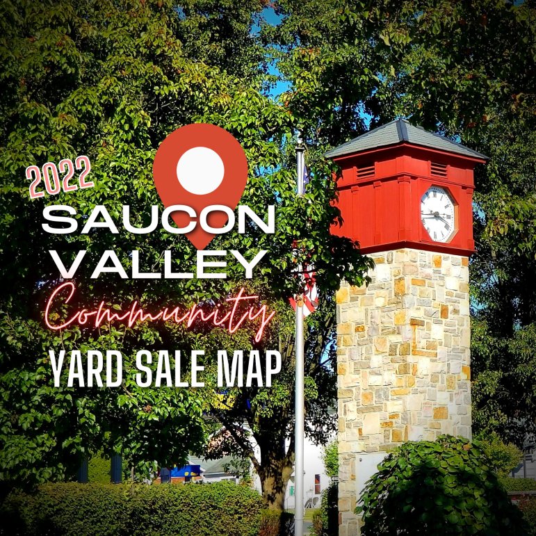 2022 Saucon Yard Sale Map