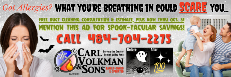 Carl Volkman & Sons Duct Cleaning Halloween 2022
