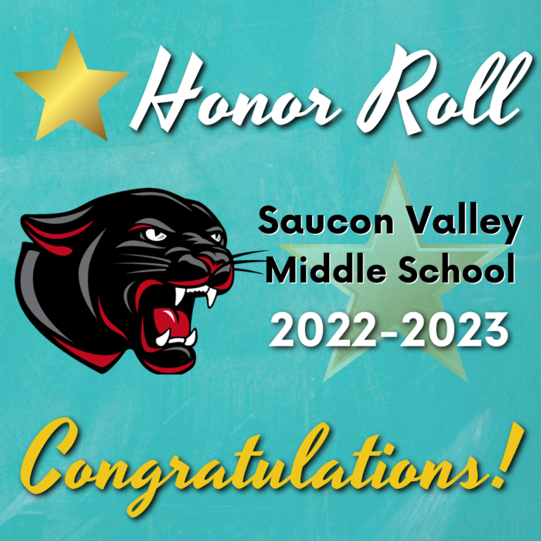 20222023 1st Quarter • Saucon Valley Middle School Honor Roll Saucon