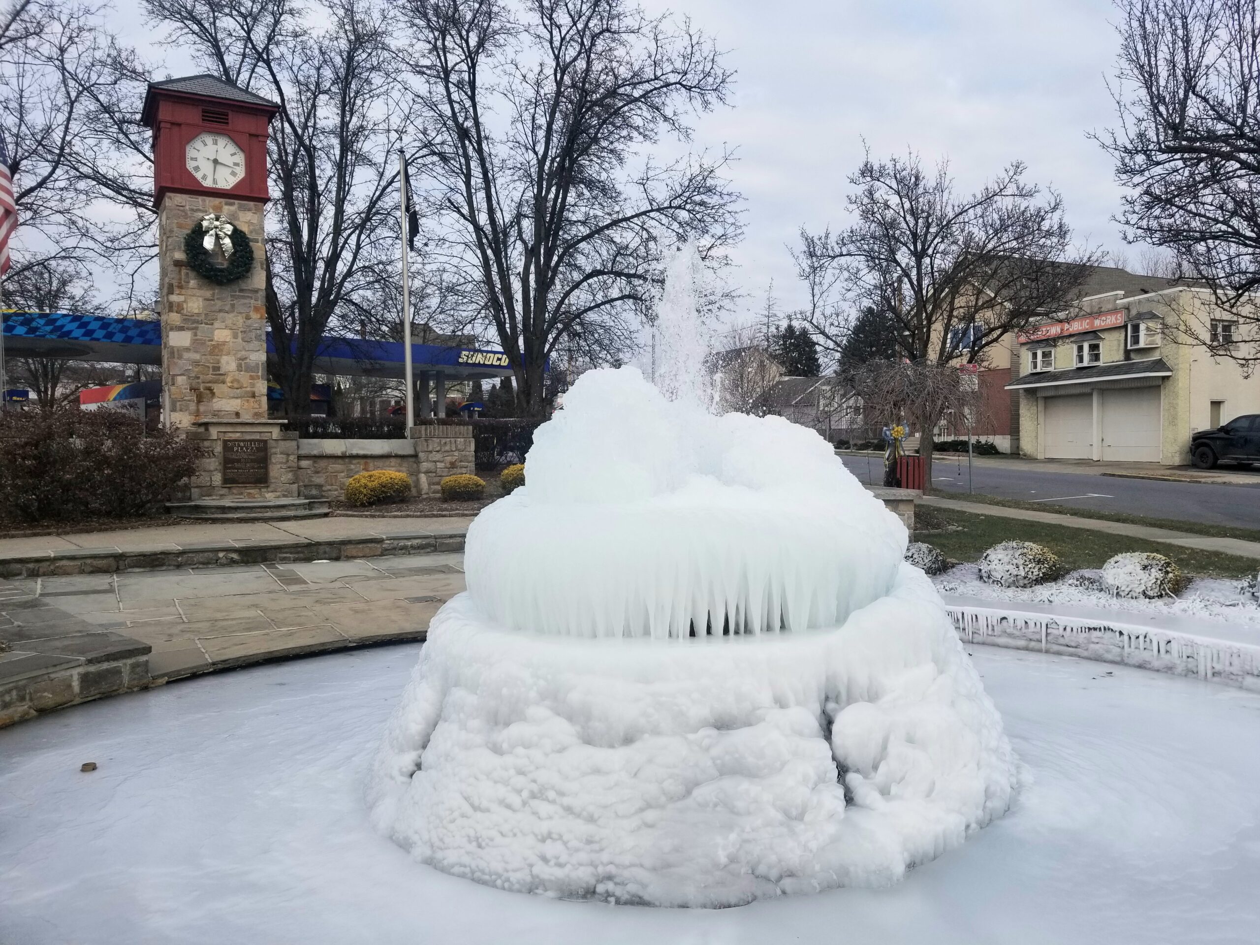 Ice Fountain Hellertown