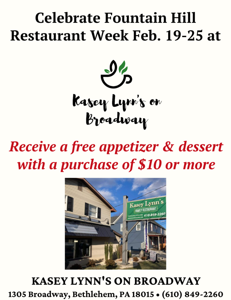 Kasey Lynn's Restaurant Week Menu