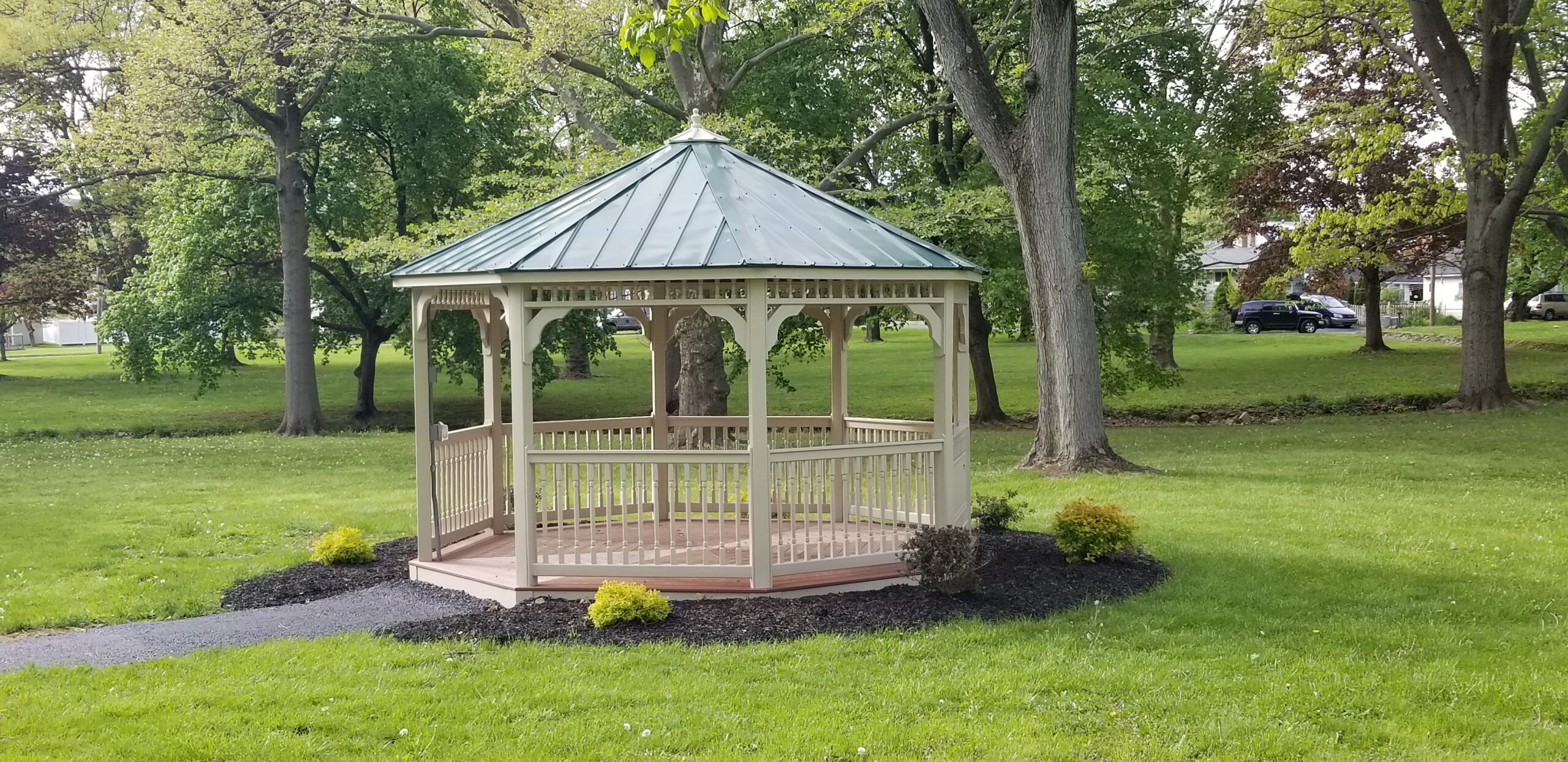 New Gazebo in Hellertown Park Adds to Civic-Minded Resident's Legacy ...