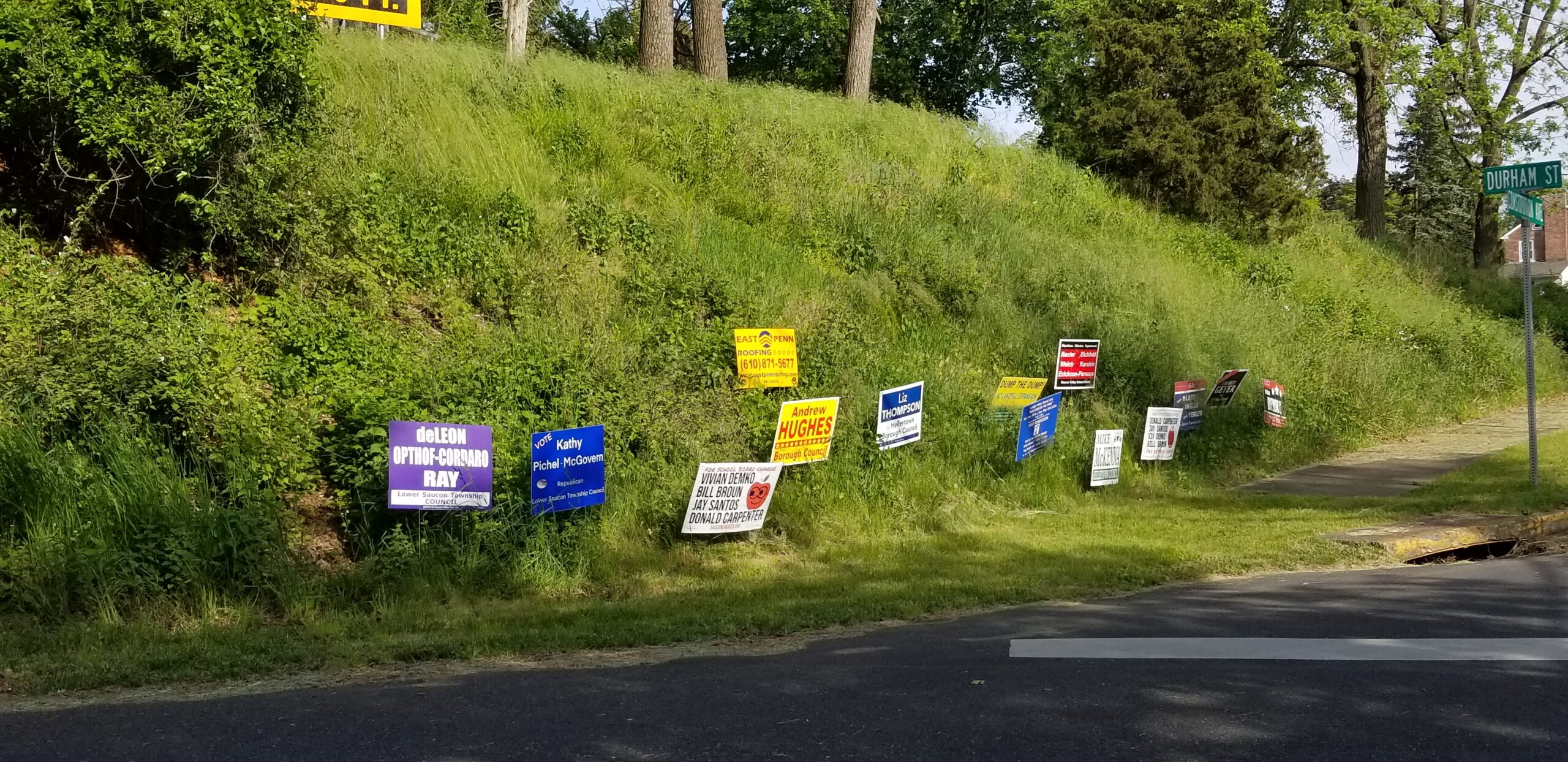 Campaign Signs Hellertown