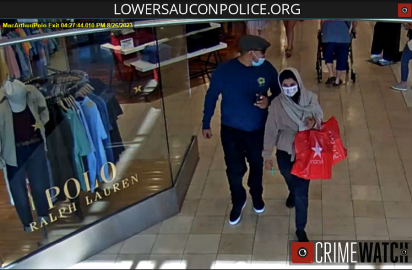 Credit Card Theft Spree Mall 1