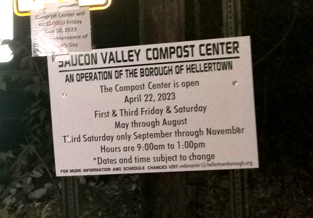 Saucon Valley Compost Center