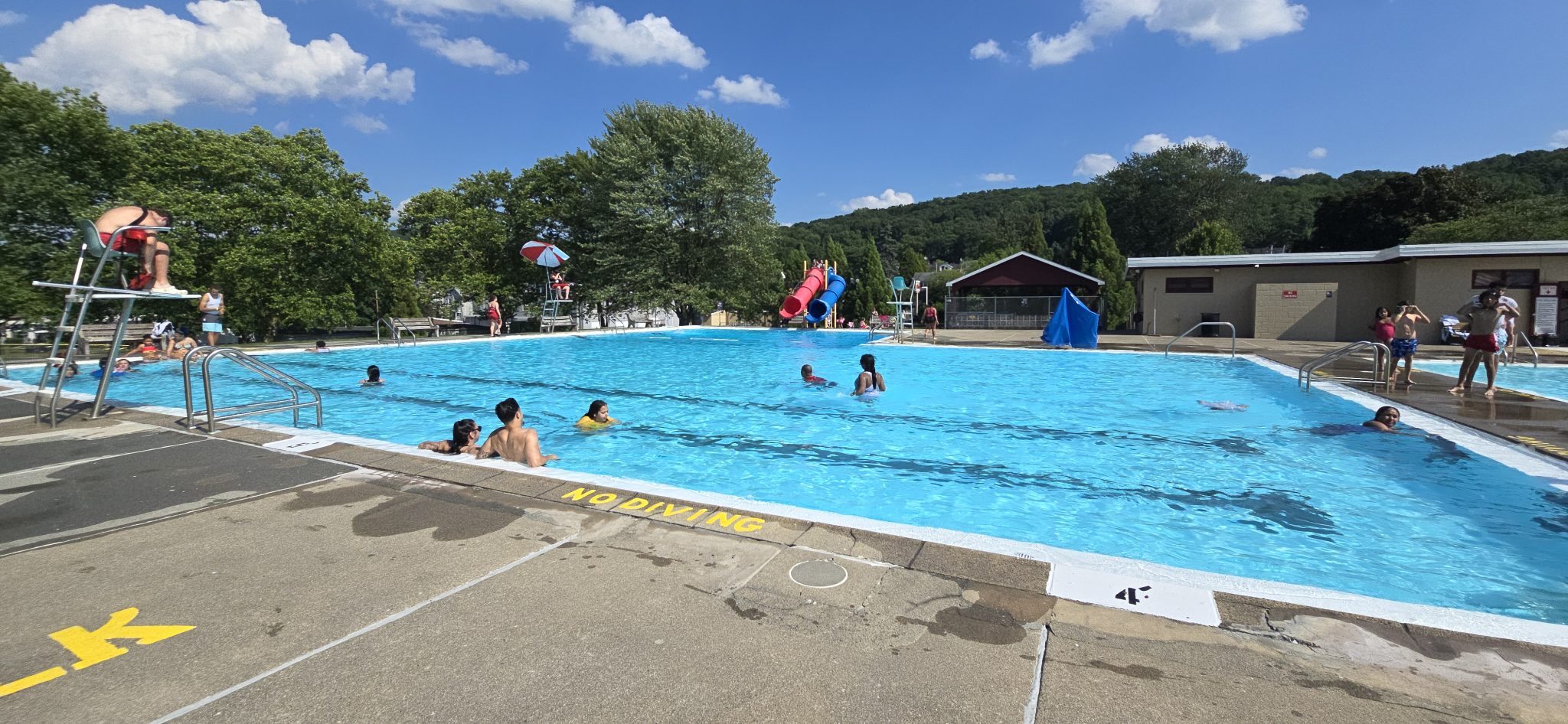 To Swimmers' Delight, Fountain Hill Pool Reopens - Saucon Source