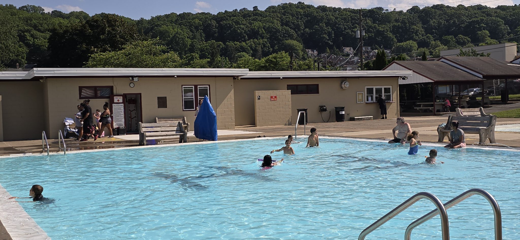 To Swimmers' Delight, Fountain Hill Pool Reopens - Saucon Source