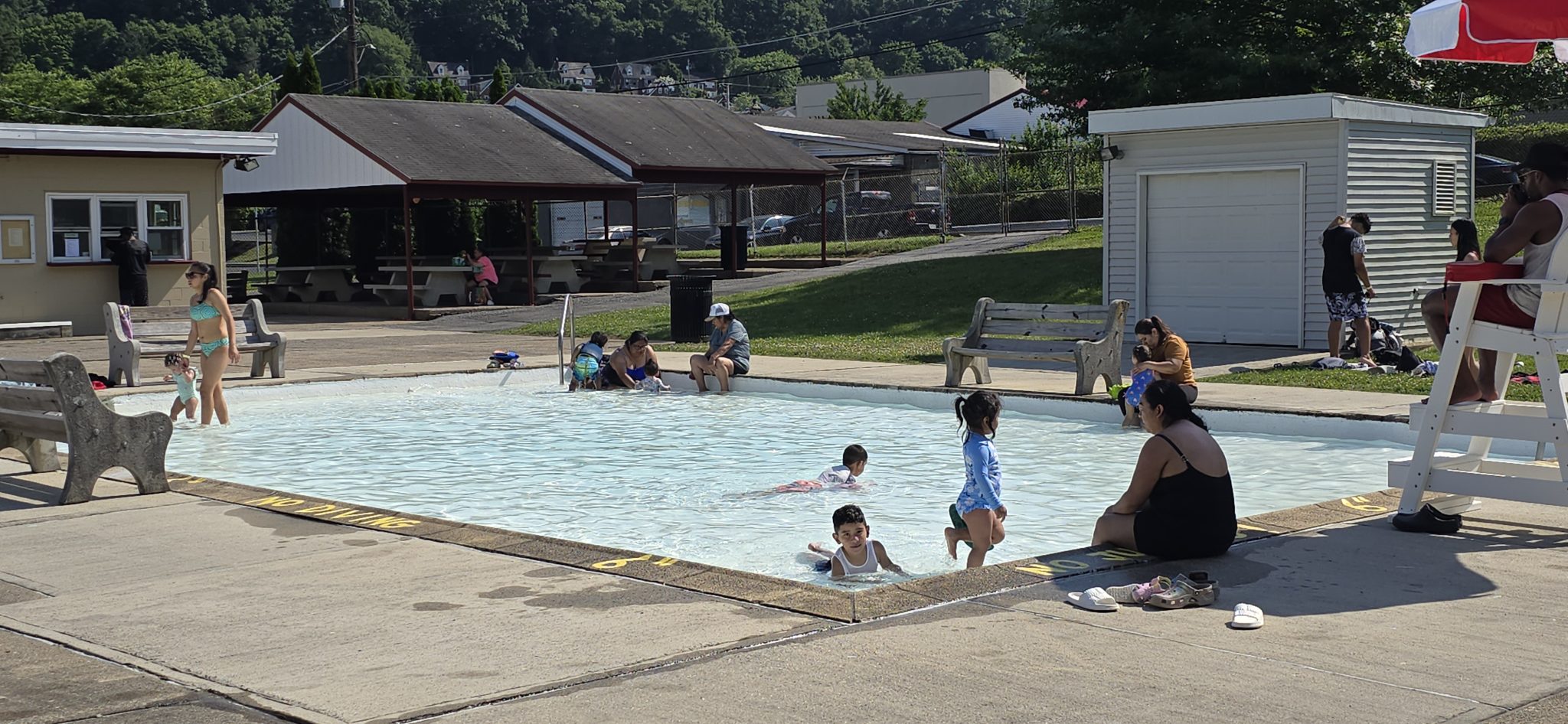 To Swimmers' Delight, Fountain Hill Pool Reopens - Saucon Source