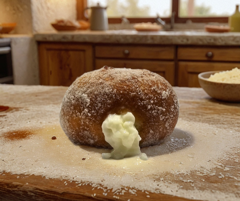 Rice Pudding Malasada