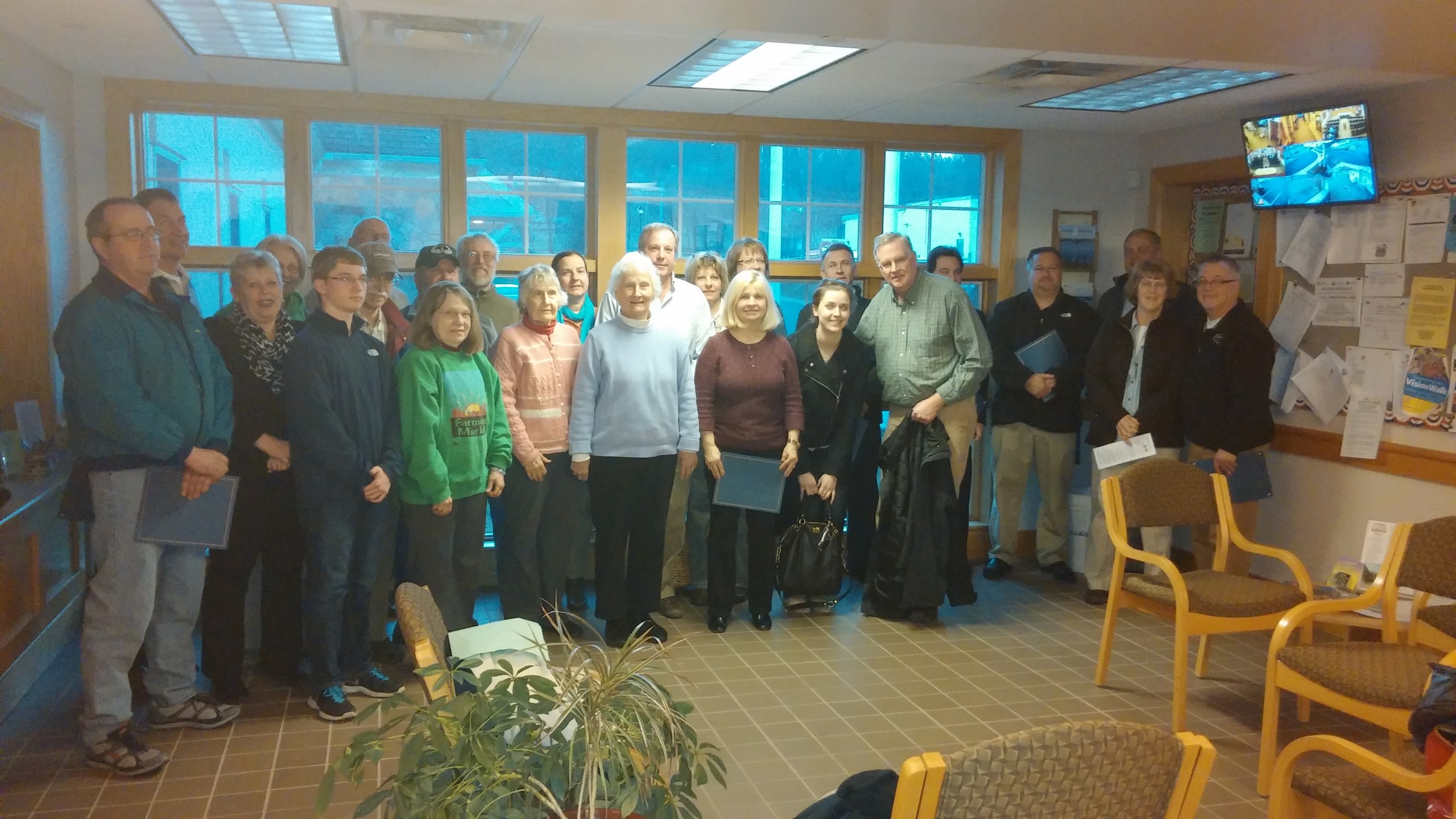 Lower Saucon Township's Adopt-A-Road participants were recognized for their efforts to keep the township's roads looking good at a council meeting March 18.